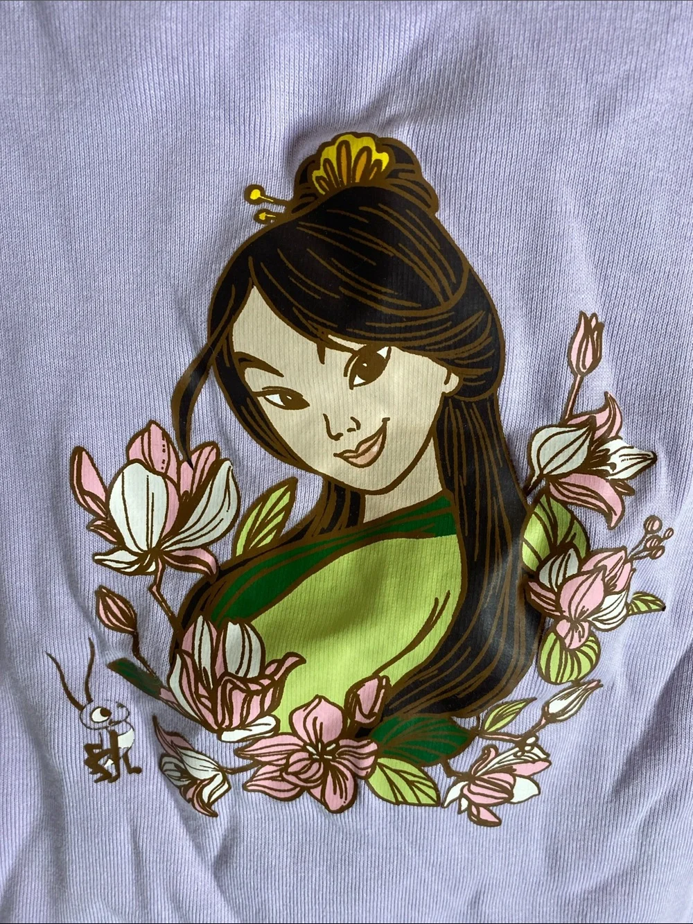 Hanna Andersson Disney Collection Lavender Mulan Princess Pajamas